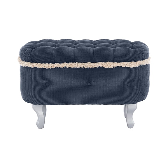 29.5" Tufted Storage Bench for Bed End, Entryway & Shoe Storage