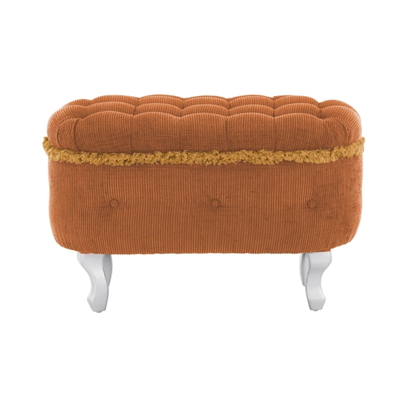 29.5" Tufted Storage Bench for Bed End, Entryway & Shoe Storage