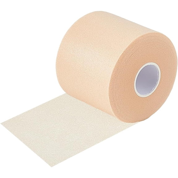 29.5 Yards 2.76 Inch Wide Sponge Soft No Slip Tennis Rackets Grip Backing Shock Absorber Film Cushion Anti Skid Wraps Tape for Sports Equipment