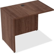 29.5 x 35 x 24 in. Metal Laminate Return - Walnut