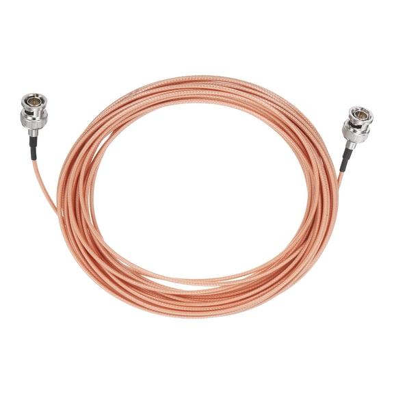 29.53FT 3G-SDI Cable, BNC Male to Male HD-SDI Cable 75 Ohm RG179 Coaxial Video Jumper Video Camera Wire for Camera Surveillance CCTV Monitor Broadcast System, Orange