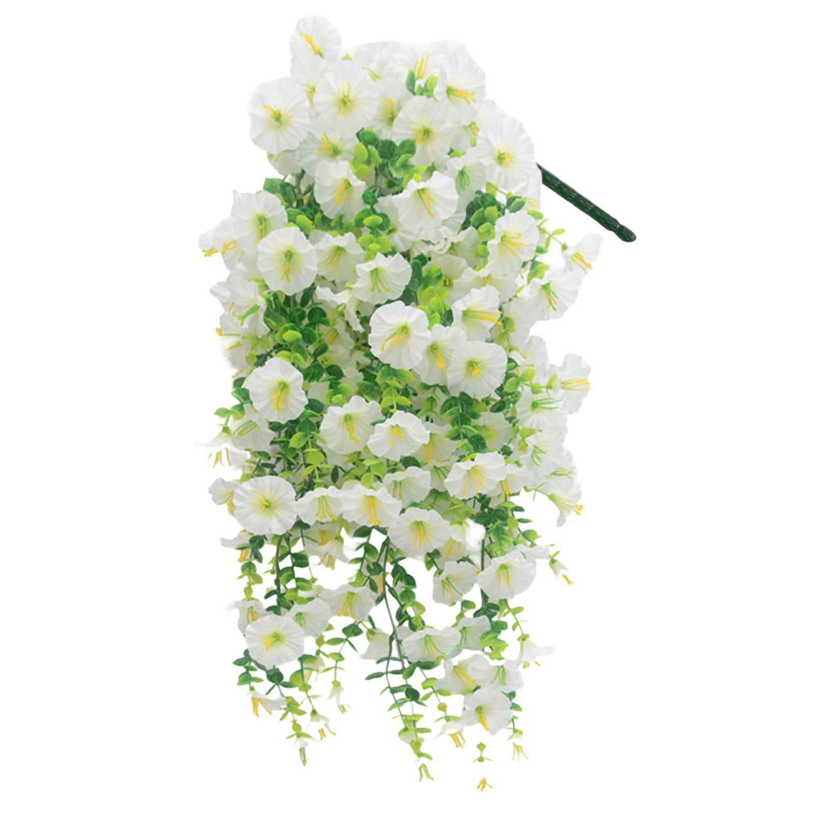 Artificial Flower String 29.5In Silk Morning Glory Faux Flowers Artificial Fake Wisteria Vine ...