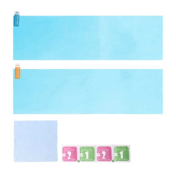 29.5cmx 9cm Universal Car Rearview Mirror Film Blu-ray Film Anti-glare Film