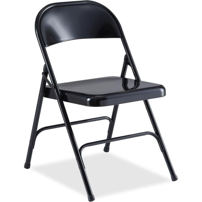 29.6 x 19.4 x 18.3 in. Folding Chair, Steel - Black - Walmart.com