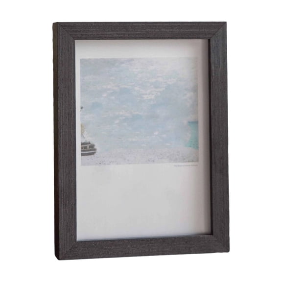 29.7*42cm Solid Wood Rotatable Picture Frame, Natural Oak Finish Photo Display with Wall Mount Gallery Frame for Vertical & Horizontal Home Decor(B)