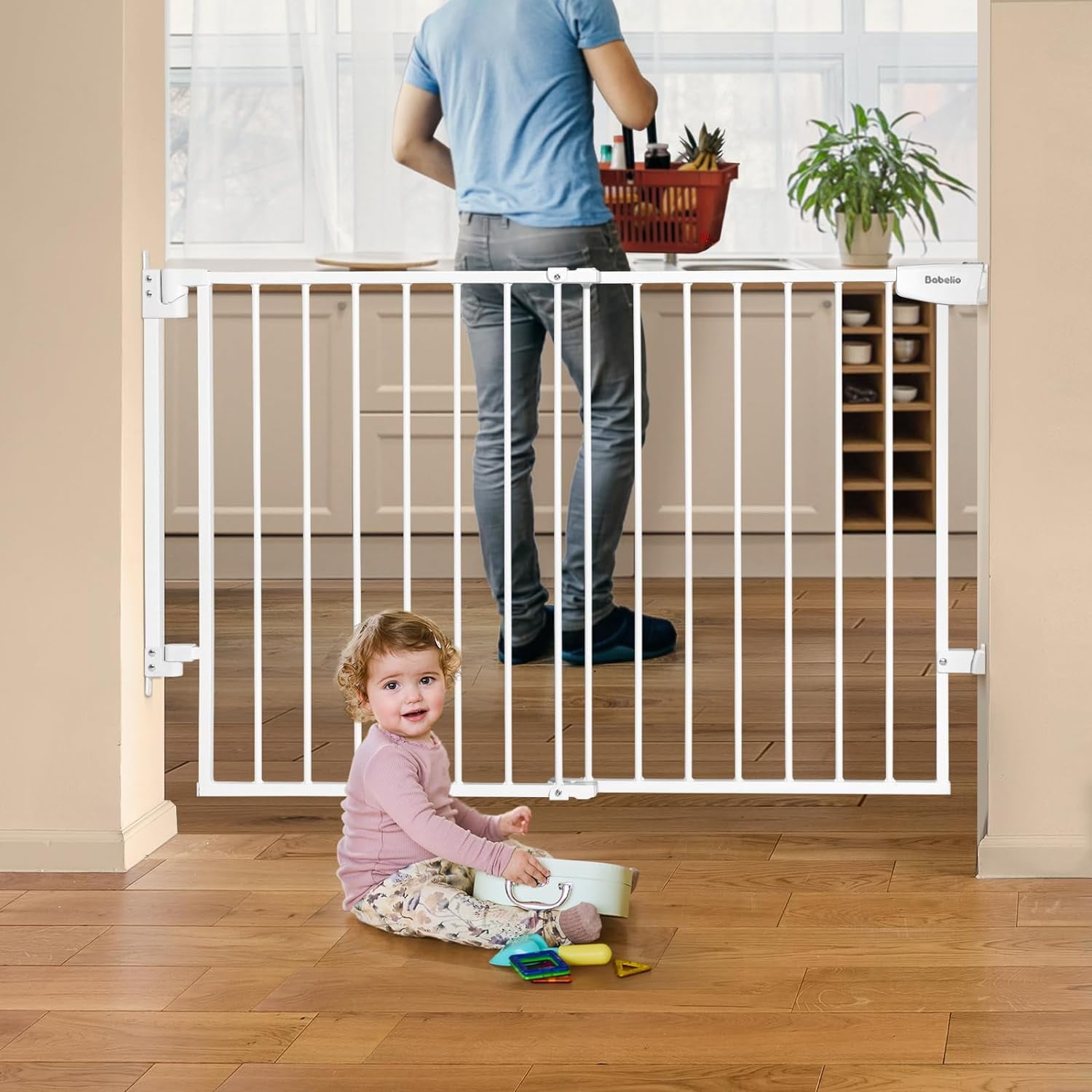 Extending pet gate hot sale