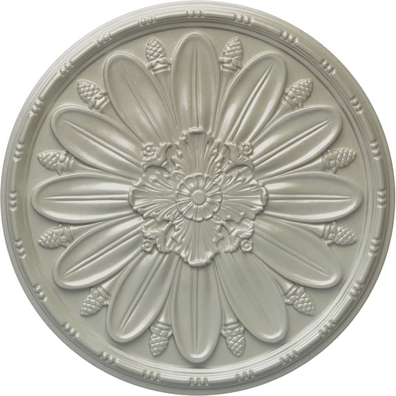 29 7/8"OD x 1 3/8"P Fairfax Ceiling Medallion Flash Copper Finished