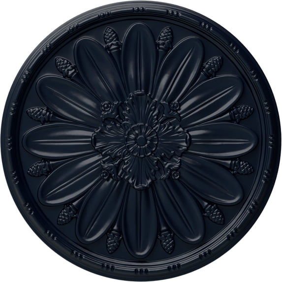 29 7/8"OD x 1 3/8"P Fairfax Ceiling Medallion, Hand-Painted Midnight Dream
