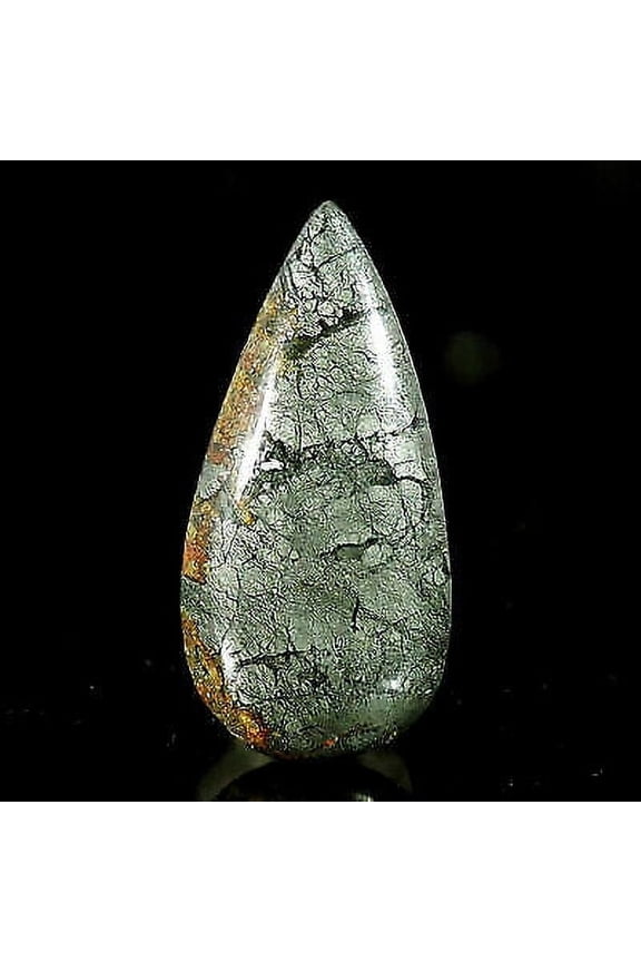 29.75Cts Natural Marcasite Healing Pear Pendant Cabochon Loose Gemstone Gift Pendant for Beloved