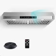 thumbnail image 1 of 29.8" 700 CFM Ducted Under Cabinet Range Hood with Remote Control Included, 1 of 6
