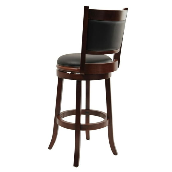29" Augusta Swivel Stool, Cherry