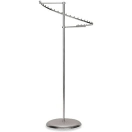 Walmart Chrome Half Round Clothing Rack with Adjustable Garment Rail and Hanger Walmart