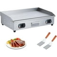 29" Commercial Electric Griddle, 3000W Stainless Steel Flat Top Grill