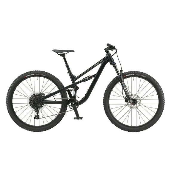 Ozark Trail 29" FS.3 Fastflow Full Suspension Mountain Bike, 29" Wheels, Small Frame, Fits Rider 5'0" - 5'6", Black, Adult, Online Only