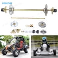 thumbnail image 1 of 29 " Good Compatibility Closed Go Kart Rear Live Axle Kit Chain Sprocket Brake Wheel Hub Assembly, 1 of 13