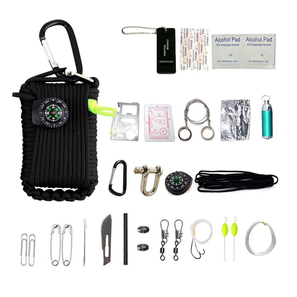 Cool Camping Gifts Wilderness Survival Gear Hunting Gear 150 Piece Survival  Kit