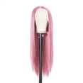 thumbnail image 1 of 29 Inch Long Straight Wig - Heat-Resistant Fiber, Glue-Free, Adjustable Cap, Lightweight, for Fashionable Women, 1 of 6