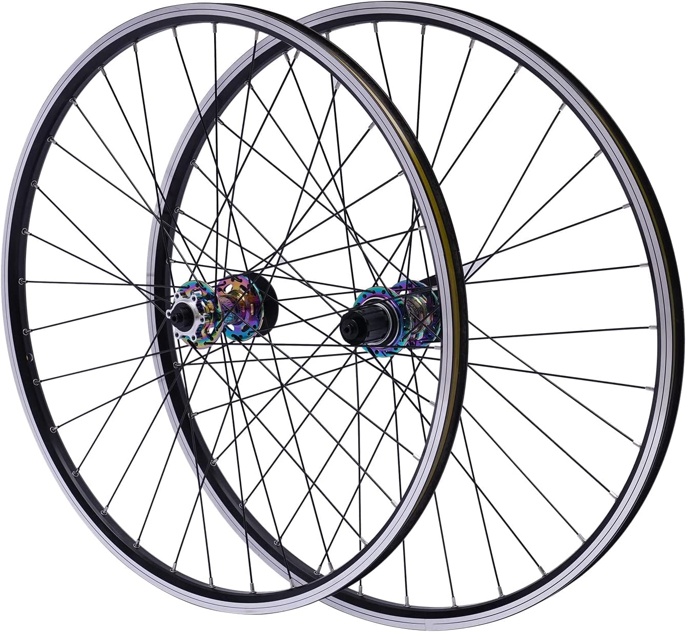 29 Inch Mountain Bike Wheelset, Aluminum Alloy Rim Disc Brake Mountain ...