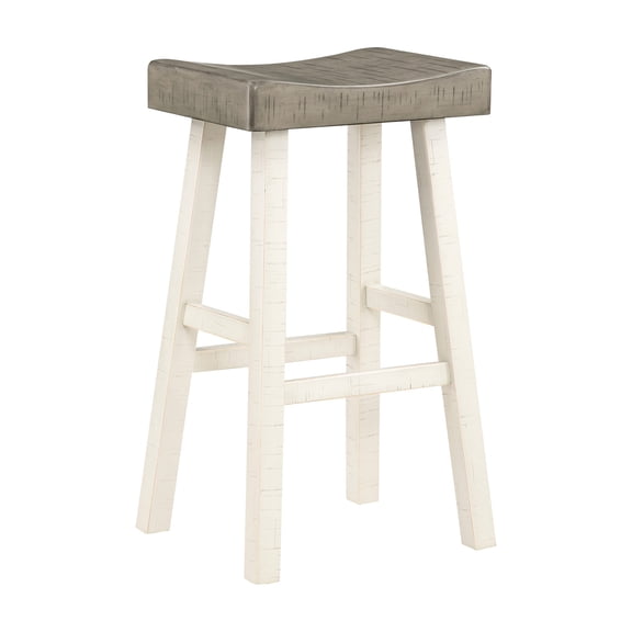 29-Inch Transitional Bar Stools, 2-Tone / Ideal for Home Dining