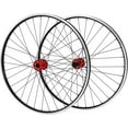thumbnail image 1 of 29 Inch Wheelset, Mountain Bike Wheelse, Aluminium Alloy Quick Release Front Rear Black Bike Suitable 7-12 Speed Cassette, Rim Double 6-Hole Disc Brake MTB Wheelset, 1 of 18