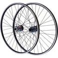 thumbnail image 1 of 29 Inch Wheelset, Mountain Bike Wheelse, Aluminium Alloy Quick Release Front Rear Black Bike Suitable 7-12 Speed Cassette, Rim Double 6-Hole Disc Brake MTB Wheelset, 1 of 9