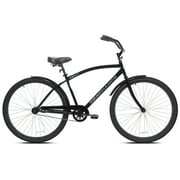 29 Kent Bicycle Mens Seachange Beach Cruiser Bicycle, Black