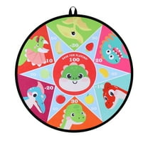 29" Large Dart Board for Kids,Kids Dart Board with Sticky Balls,Backyard Outdoor Games Birthday Gifts for 3 4 5 6 7 8 9 10 11 12 Year Old Boys Girls