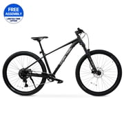 Ozark Trail M.2 Ridge Pro 29 in Mountain Bike, Medium Frame, Fits Riders 5 ft 6 in-5 ft 9 in, Black, Adult, Unisex