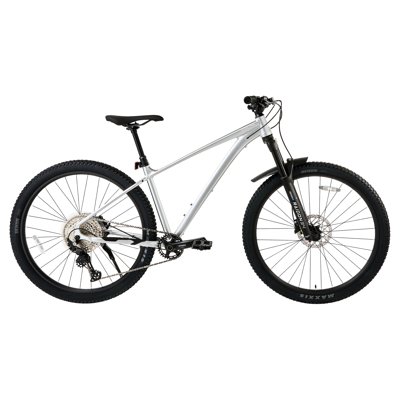 Ozark Trail 29" Ridge Pro Limited Edition Mountain Bike, Medium Frame, Fits Riders 5'6"-5'9", Silver, Adult, Unisex