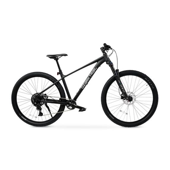 Ozark trail 29" M.2 Ridge Pro Mountain Bike, Large Frame, Fits Riders 5'10"-6'2"+, Black, Adult, Unisex, Online Only