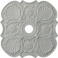thumbnail image 1 of 29"OD x 3 5/8"ID x 1 3/8"P Flower Ceiling Medallion Frost Finished, 1 of 6