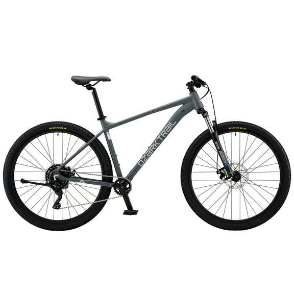 Ozark Trail 29" M.2 Ridge Mountain Bike, Large Frame, Fits Riders 5'9" - 6'2"+, Gray, Adult, Unisex