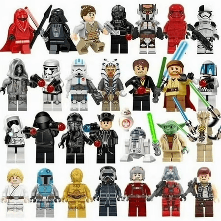 29 Pieces Building Blocks Set Creative Puzzle Minifigures Action Toys ...