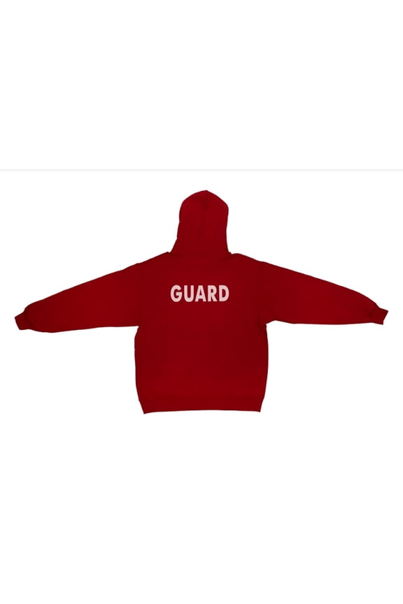 USA 29" Red and White Classic Kemp USA Medium Sweat Shirt with Guard Logo