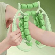 29 Roller Handheld Leg Beauty Tool Yoga Stick Ring Leg Clamp Roller Stick Deep Tissue Trigger Point Rapid Recovery