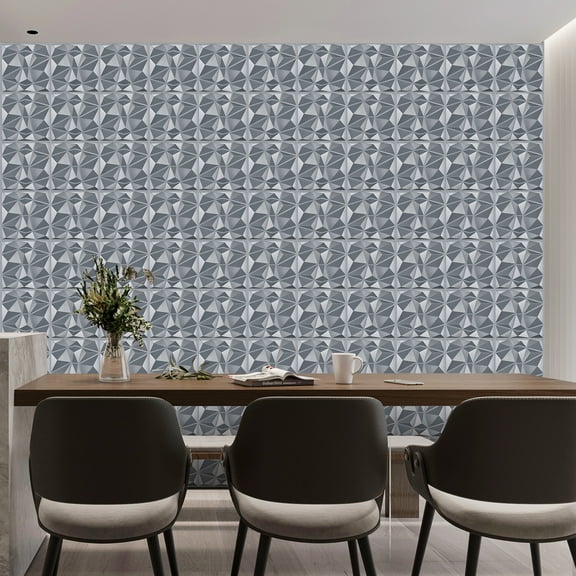 29 Sq.Ft 3D Wall Panels, Modern Interior Accent Wall Panel Geometric Textured Wall Tiles for for Living Room Hotel Office,11.8"x11.8", 30Pack
