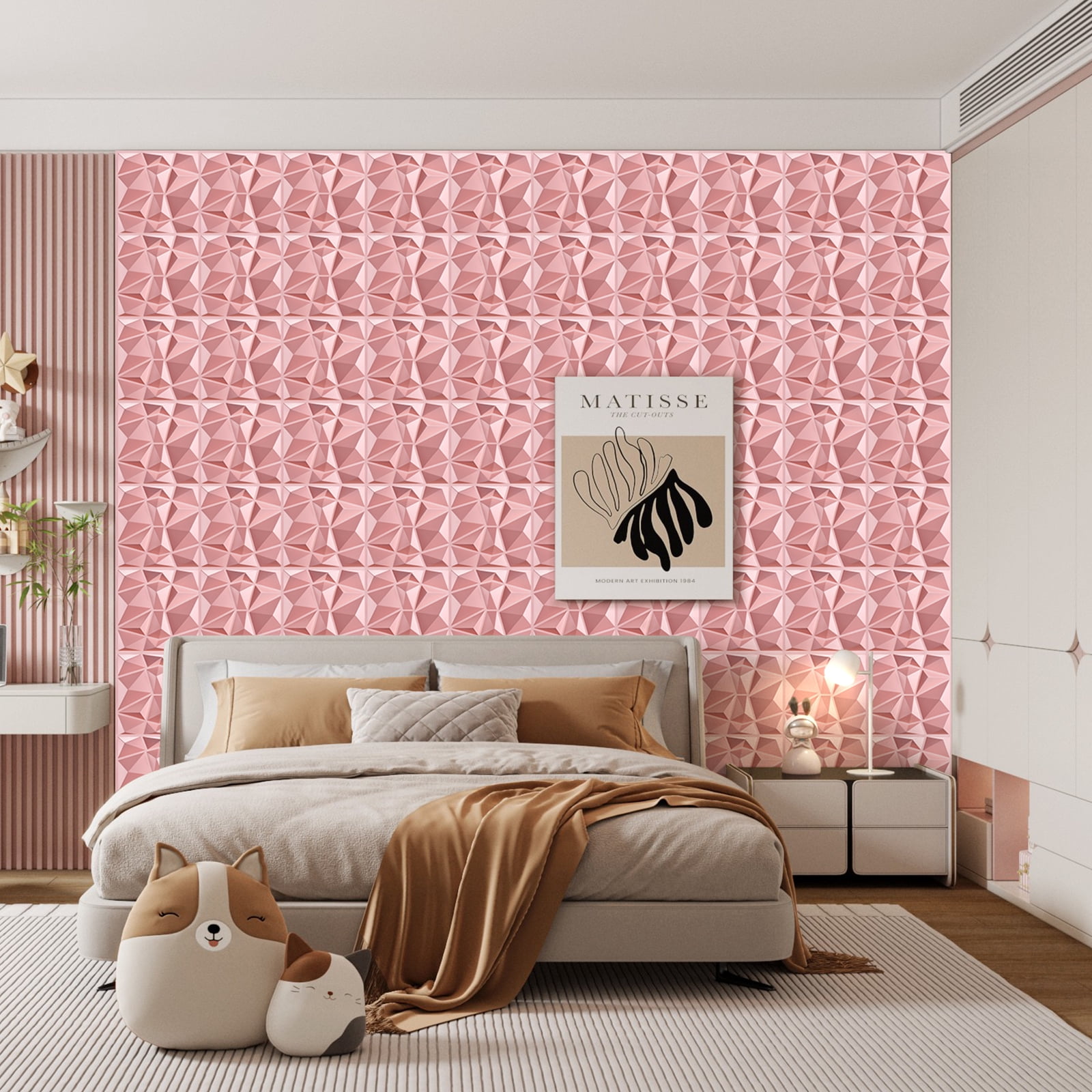 Curated Geometric Textured Walls Gallery View 21