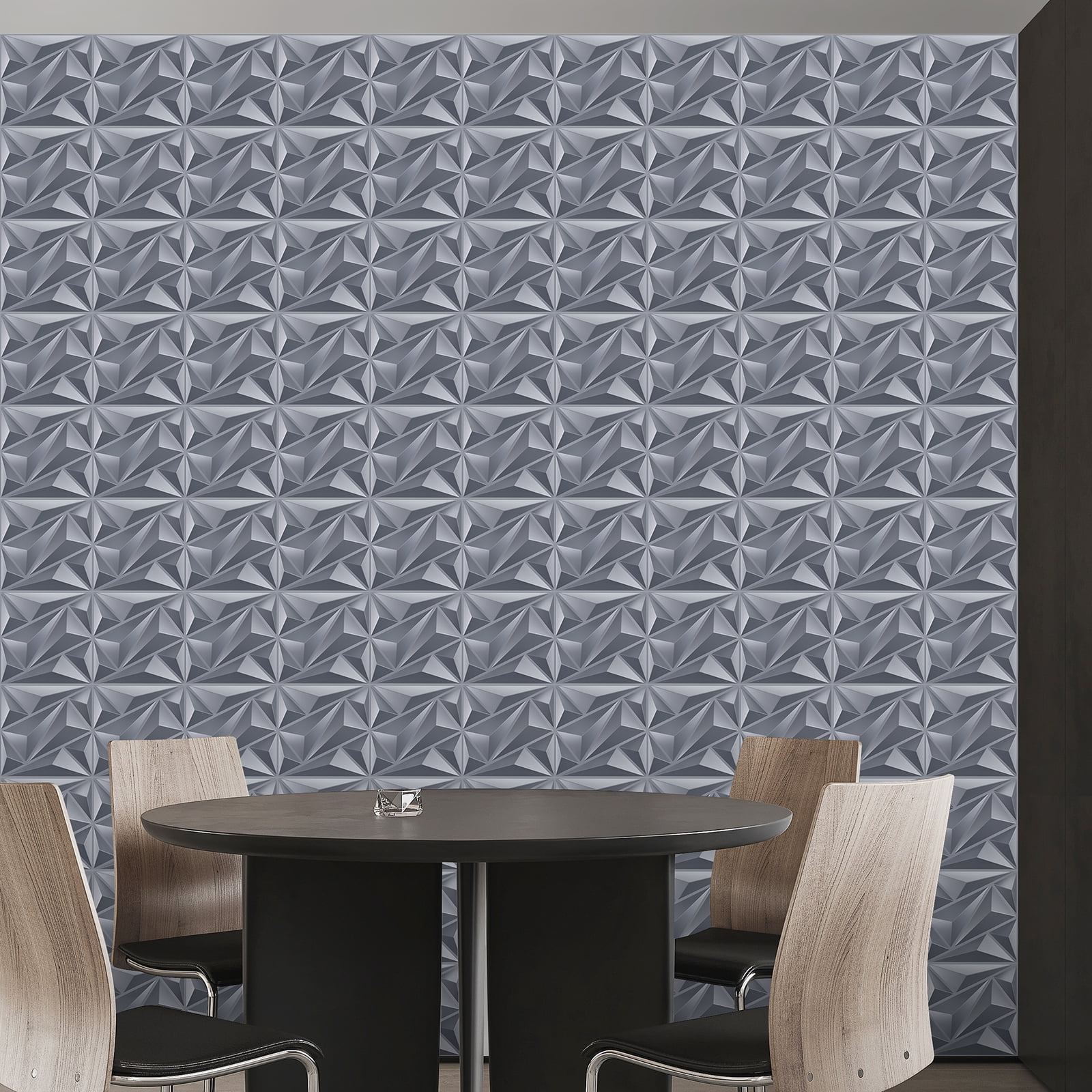 Picture of 29 Sq.Ft 3D Wall Panels, Modern Interior Accent Wall Panel Geometric ...