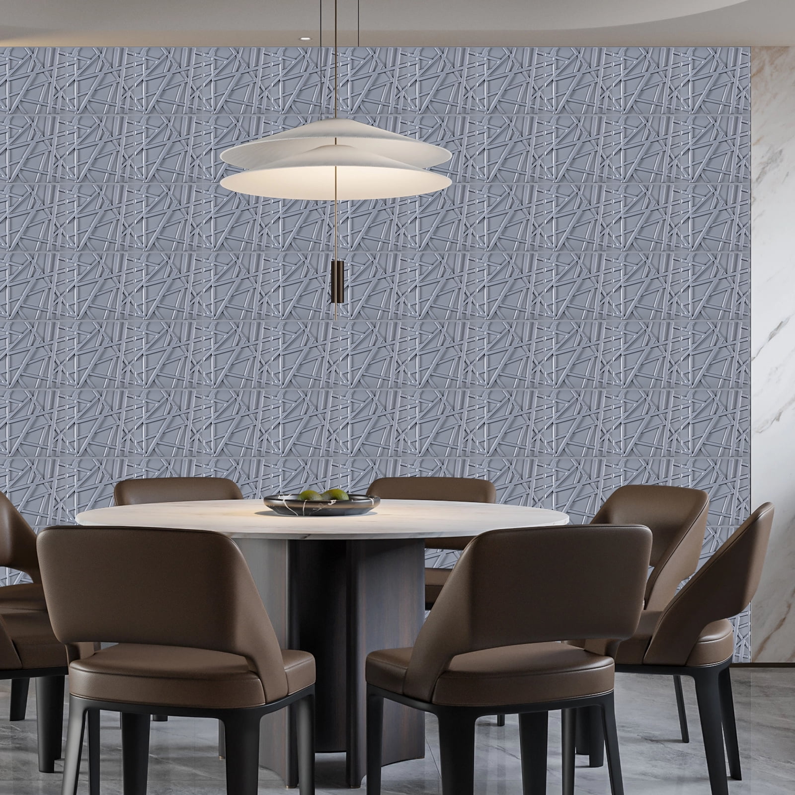 29 Sq.Ft 3D Wall Panels, Modern Interior Accent Wall Panel Geometric ... - Textured Art Wall Panels For Modern Interior