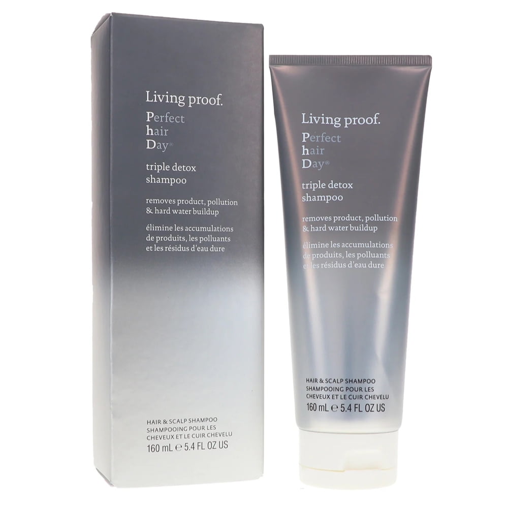 (29 Value) Living Proof Perfect Hair Day Shampoo, Triple Detox, 5.4 fl