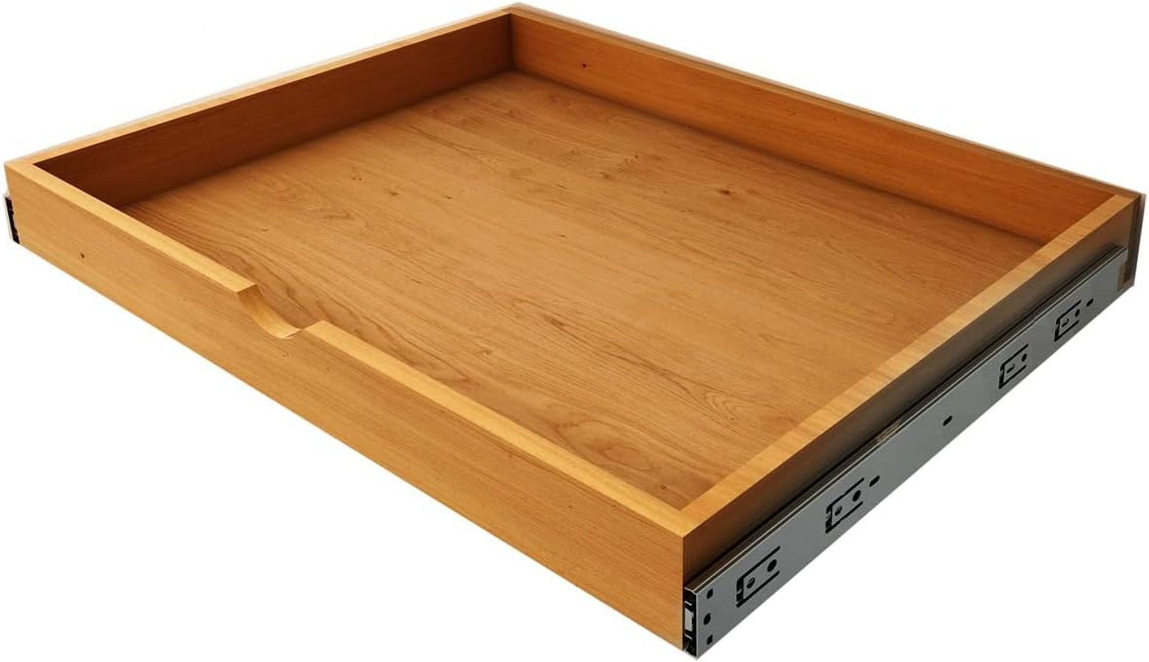 29'' Width Roll Out Tray Wood Pull Out Tray Drawer Box Kitchen