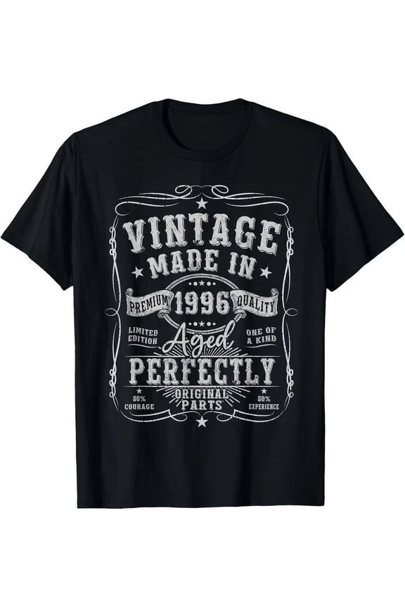29 Years Old Gifts For Men 29Yr 1996 Vintage 29Th Birthday T-Shirt Unisex S-5XL Hot Trending Shirt, Vintage Birthday Gift