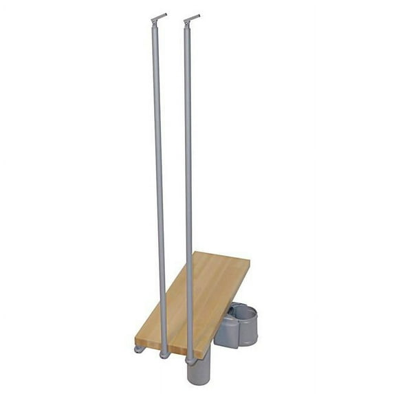29 in. Kompact Additional Riser, Gray
