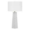 thumbnail image 1 of 29 in. Lighting Ceramic Shade Contemporary Table Lamp - White, Ivory & Cream, 1 of 1