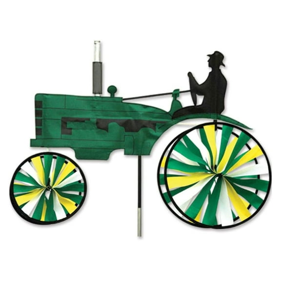 29 in. Old Tractor Green Spinner