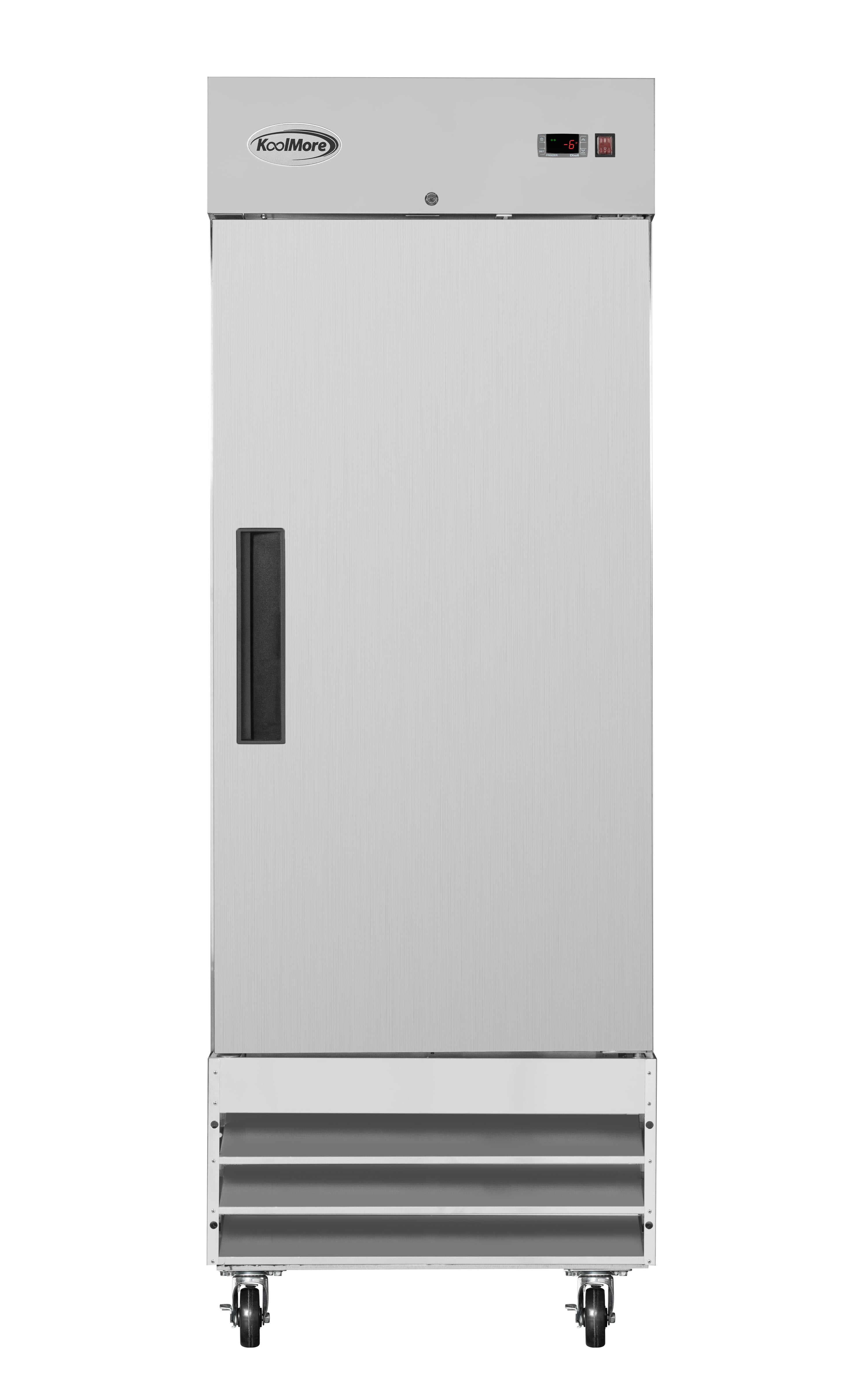 23 cu. ft. Stainless Steel Single Door Reach-In Freezer