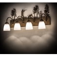 thumbnail image 1 of Meyda Tiffany 165087 Quail Hunter 4 Light 29" Wide Vanity Light - Copper, 1 of 3