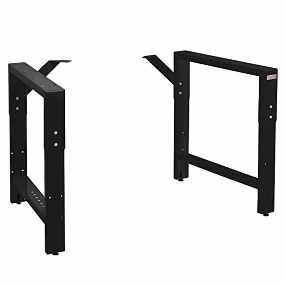 29 in. to 35 in. H Adjustable x 26 in. D Black Workbench Table Frame RAF-2-Black$$Tools & Hardware Other