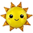 thumbnail image 1 of 29 inch Sun Foil Mylar Balloon - Party Supplies Decorations, 1 of 1