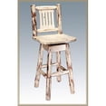 thumbnail image 1 of 29 lbs Montana Swivel Barstool, Ready Finish, 1 of 1